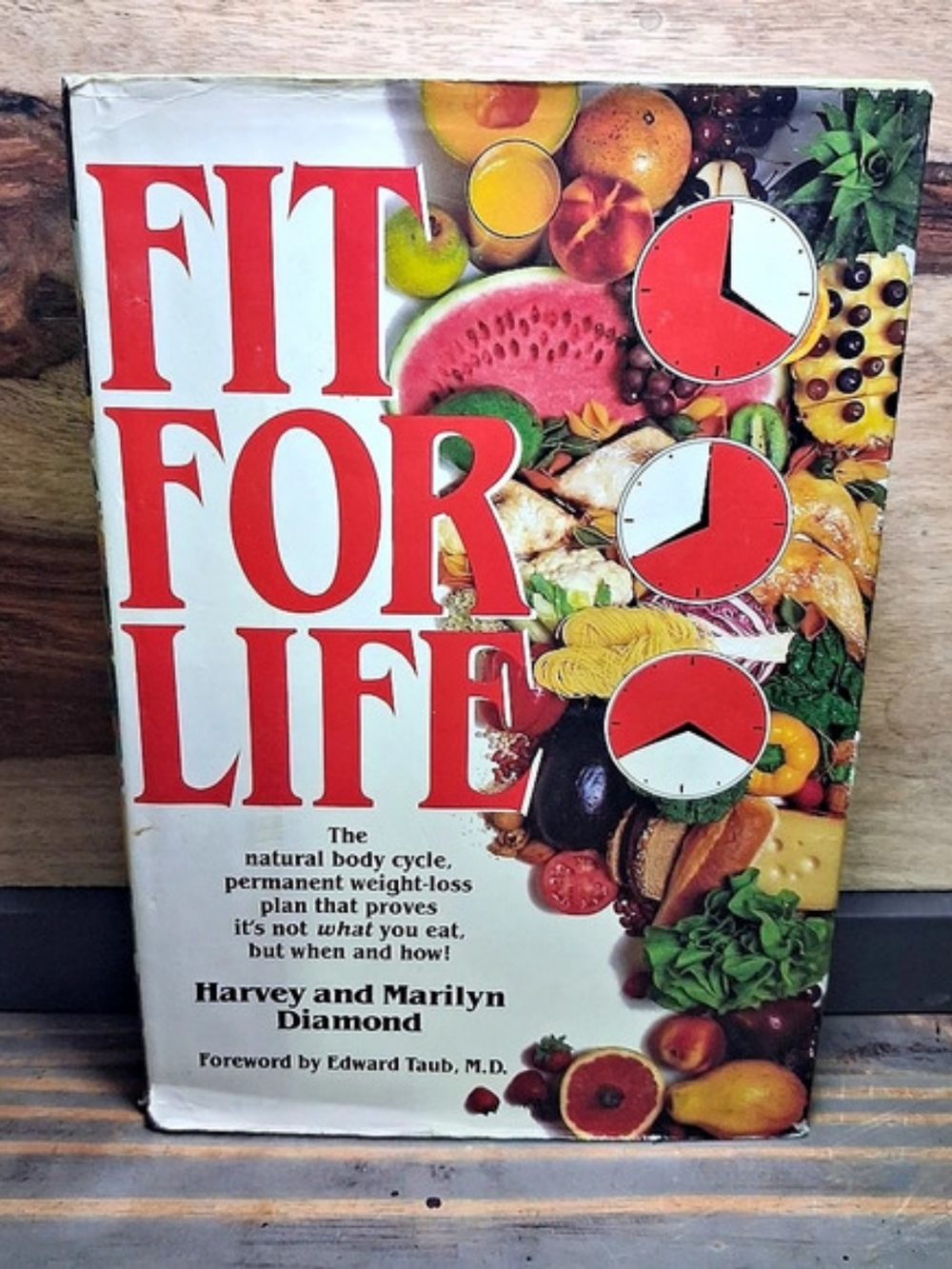 Warner Books Fit for Life 1985 Health Book